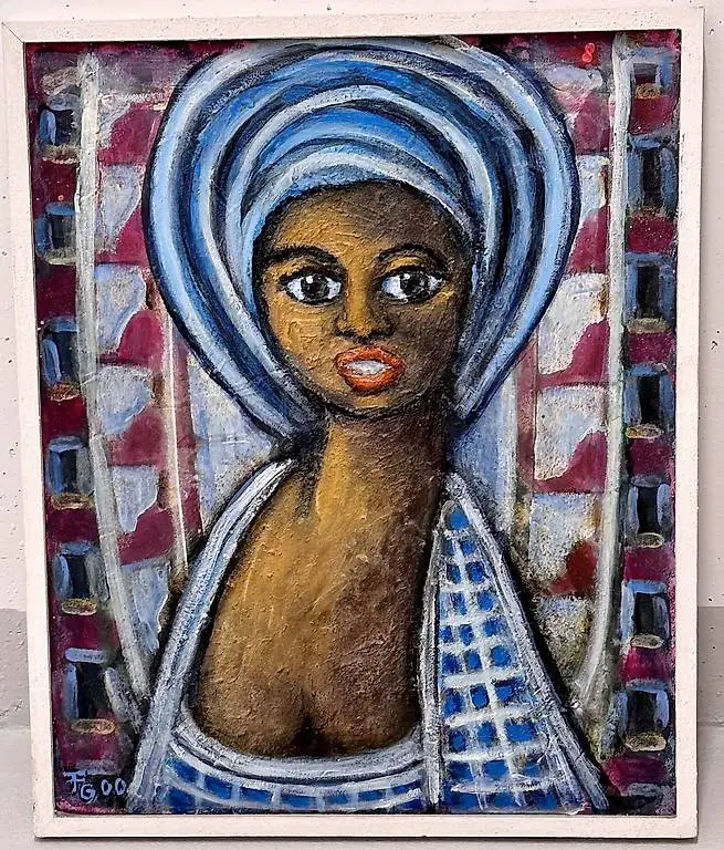 Ölgemälde auf Leinwand / 2000 / 63x52cm