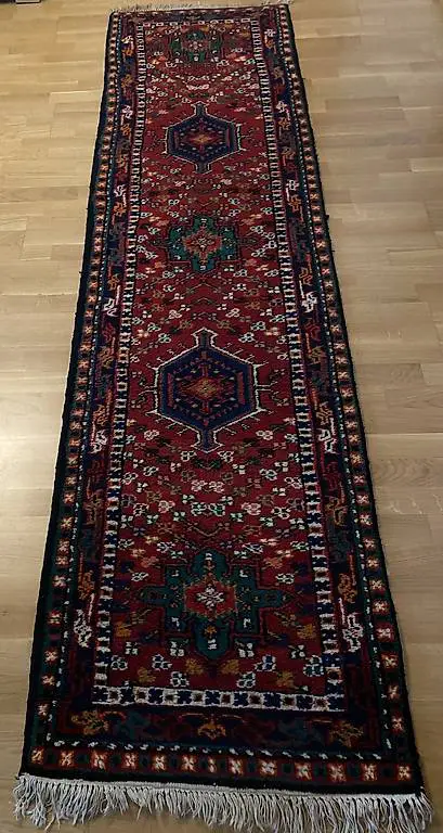 Handgeknüpfte Teppich / Läufer (Wolle) 270x70cm