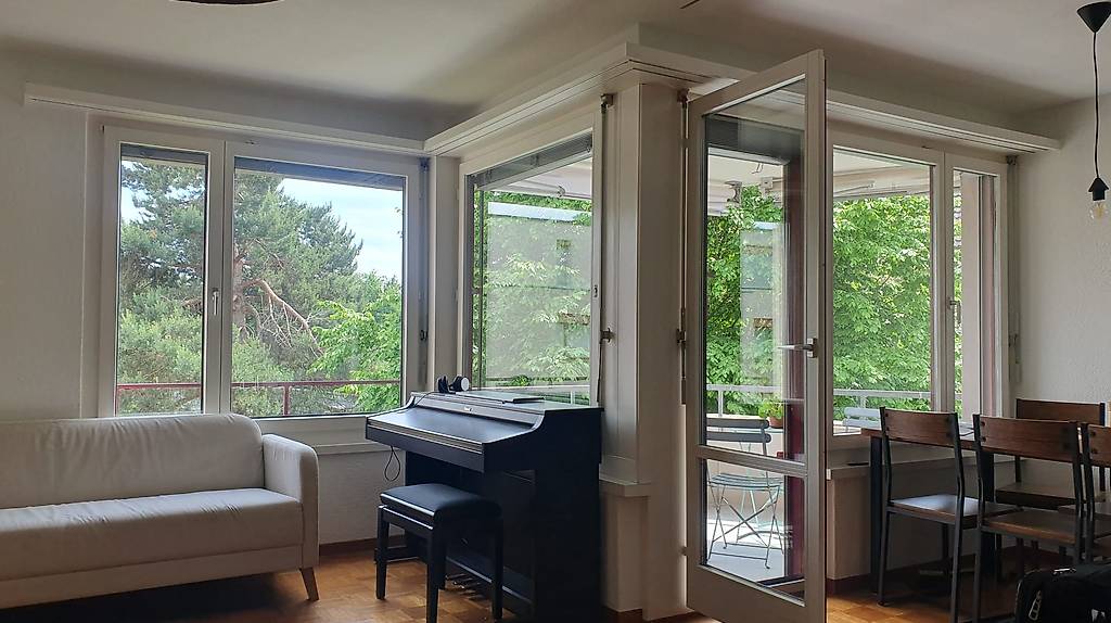 Lichtdurchflutete 3.5-Zimmer-Whg in Zürich-Höngg (befristet)