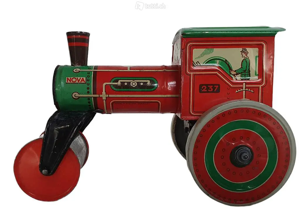 Technofix NOVA Uhrwerk Dampfwalze