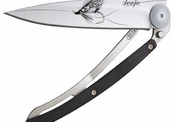 "Neuware " Deejo Tattoo Fischenmucke Taschenmesser 37 g Gren