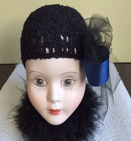 40 JÄHRIGER DEKO-KOPF UND CLOWN, HANDARBEIT