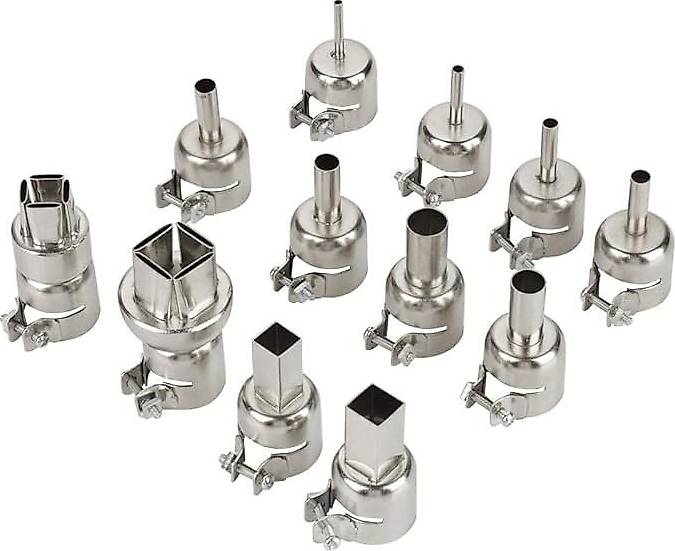 12 teiliges Düsen Kit für Heissluftpistole, Hitzebeständig