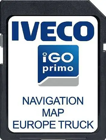 iveco xp daily 2025 navigation sd-karte europa uk