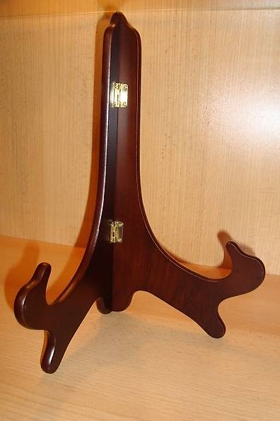 Plexiglas oder Holz Tellerständer, neu