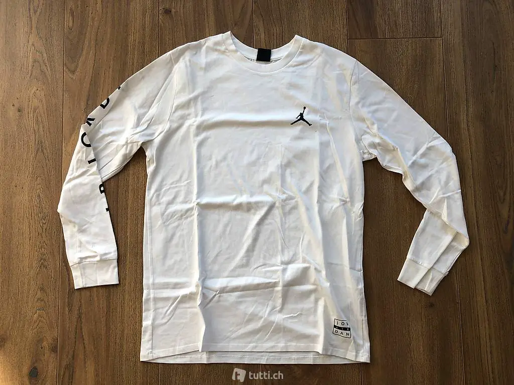 neuer nike air jordan pullover weiss gr. xl