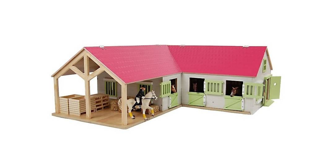 Pferdestall 1:24 Rosa