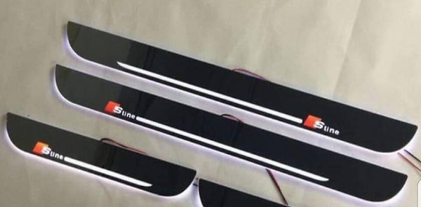 Led sline battitacco porta audi a4