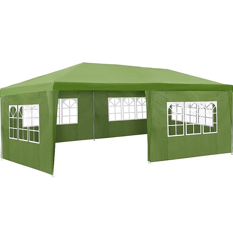  Garten Pavillon 6x3m mit 5 Seitenteilen