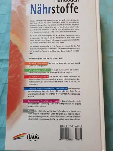  Burgsteins Handbuch Nährstoffe Buch