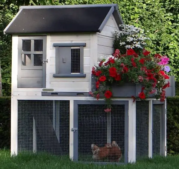  Pollaio per 4 polli Sunshine - Piano