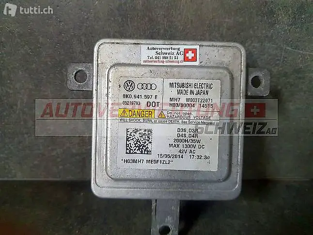  8k0941597e xenon steuergerät