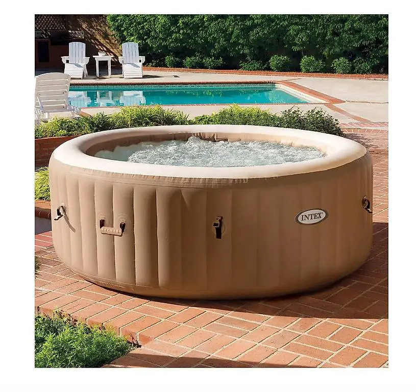 Whirlpool mit Sprudelmassage PureSpa Rund