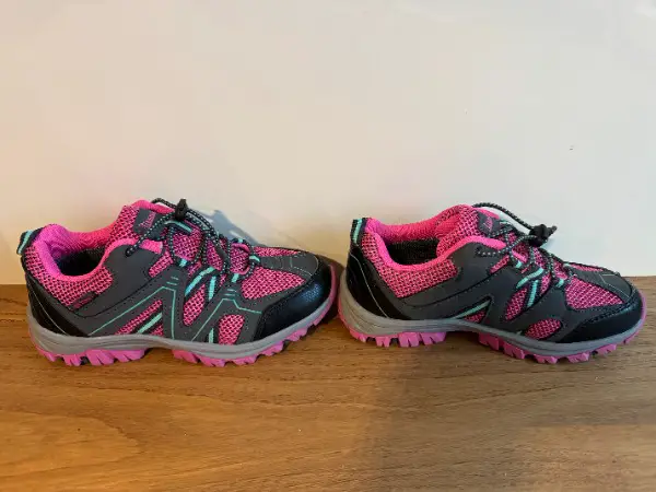 Coole pink-graue Landrover Trekking- / Wanderschuhe, Gr. 32