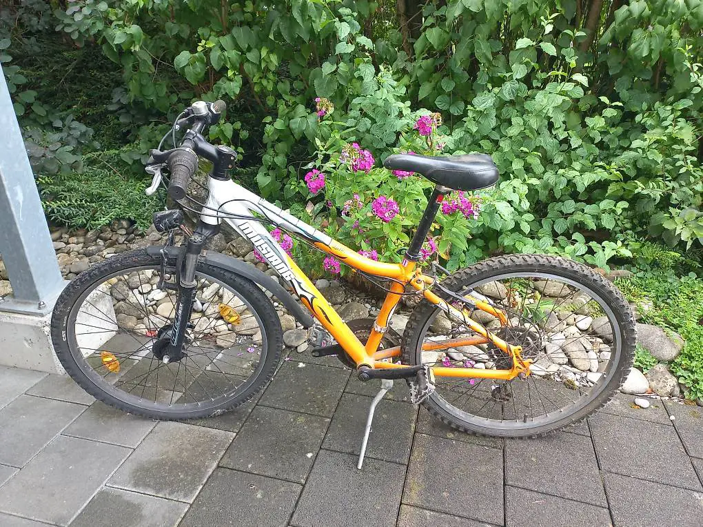 Mustang Fahrrad, Velo orange weiss