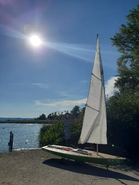 Segeljolle (Laser) mieten am Zürichsee