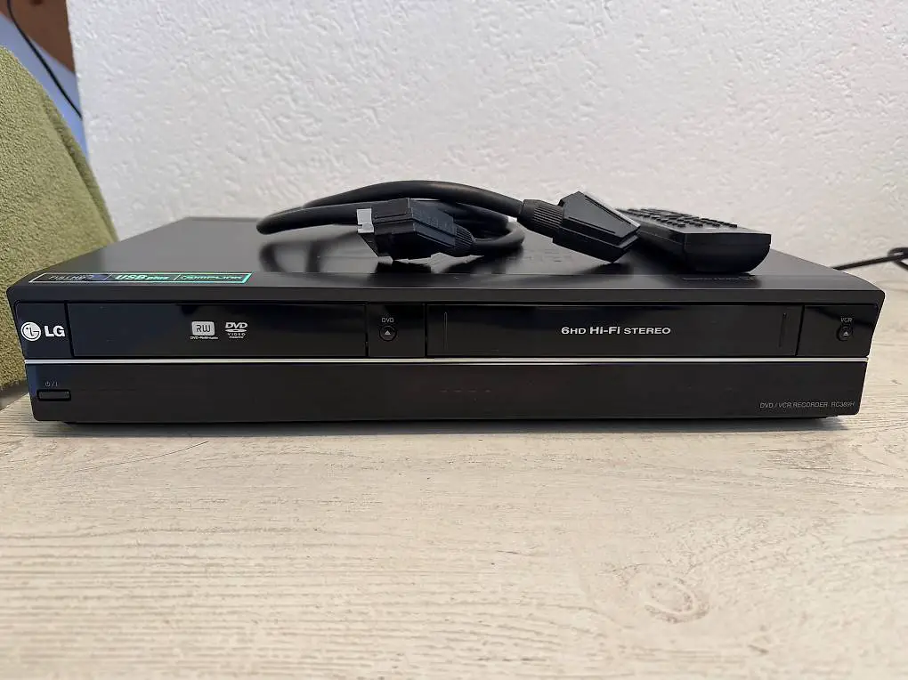 LG rc389h vhs dvd recorder
