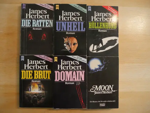 James Herbert - 6 Horror-Romane, deutsch