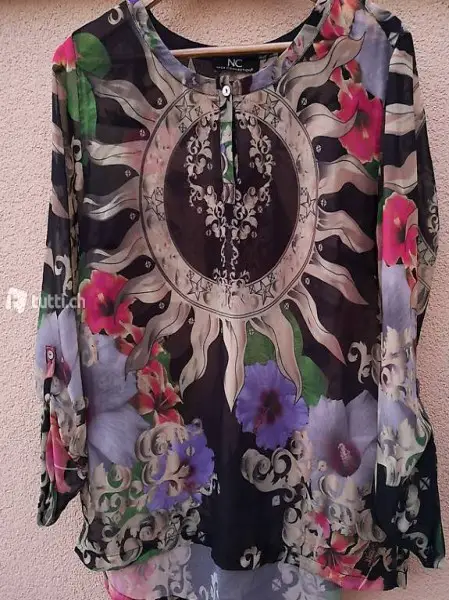 NC NICE CONNECTION LEICHTE BLUSE LETZTER PREIS