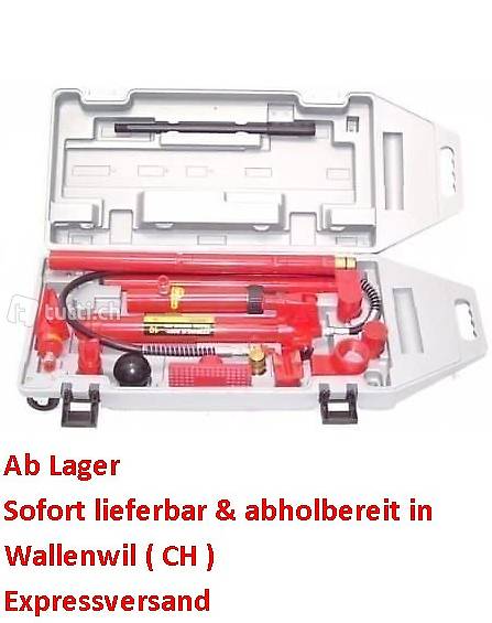  NEU Karosseriepresse 10t Richtsatz Dozer Karosserie Richtsa.