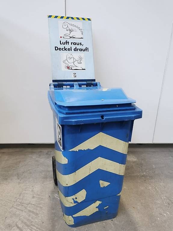 Recyclingbehälter Sammelbehälter Pet 360 Liter