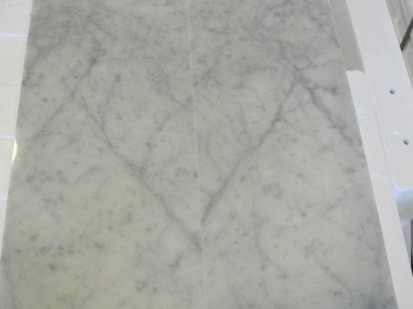  SONDERPOSTEN Bianco Carrara Marmor CD Fliesen 1 cm poliert