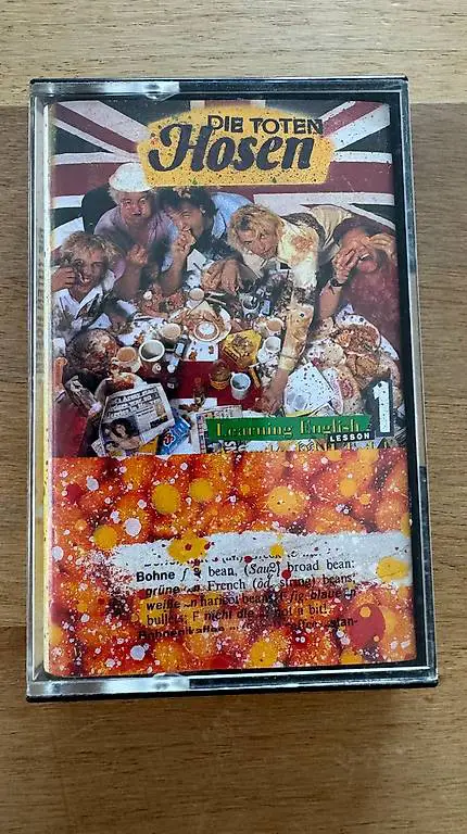 Kassette, Tape, "Die Toten Hosen" Learning English, Lesson 1