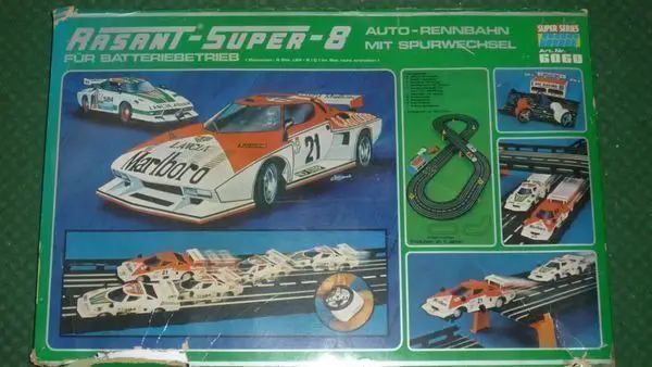 Autorennbahn - ohne Autos nur Bahn Art 6060 Rasant super