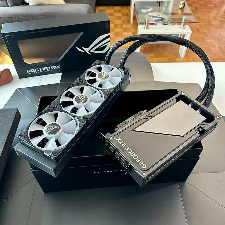 nvidia asus rog matrix geforce rtx 4090 platinum 24gb gddr6x