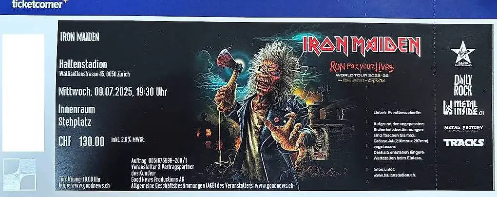 iron maiden 09.07