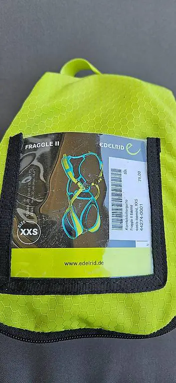 Klettergurt Edelrid Fraggle II - XXS - neuwertig