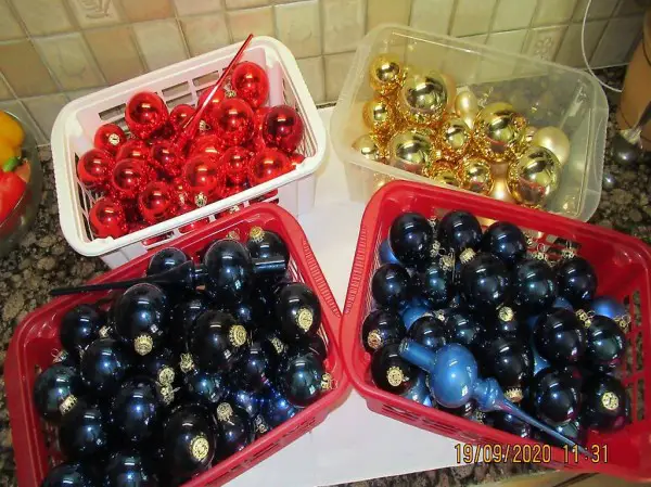  Weihnachtsdekoration, Weihnachtsbaumschmuck, 193 Stücke