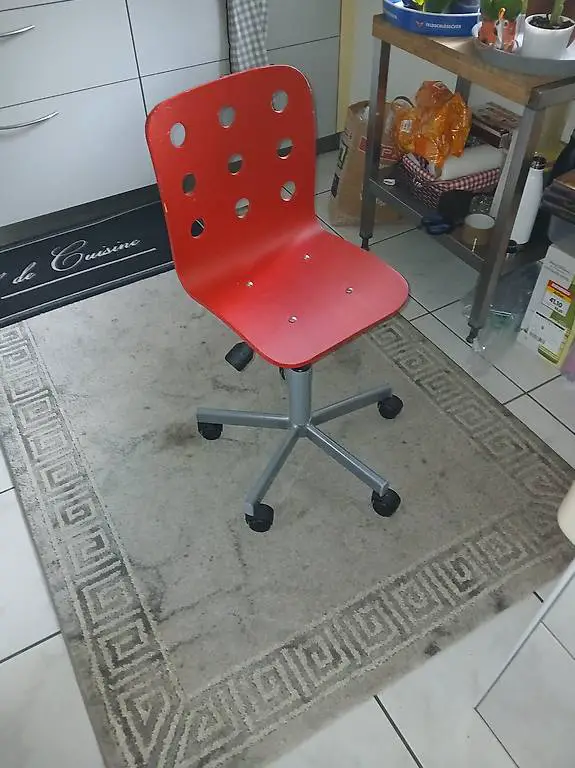 Super stuhl mit rollen höheverstelbar