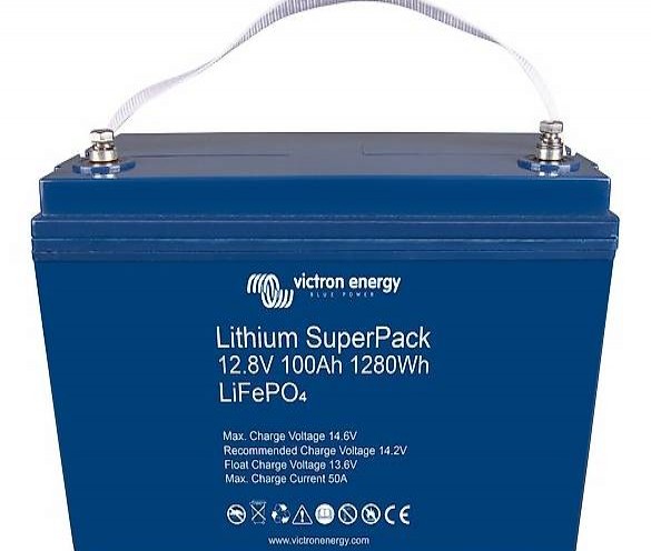  Lithium-Batterie SuperPack 12,8V/100Ah 330x171x220mm