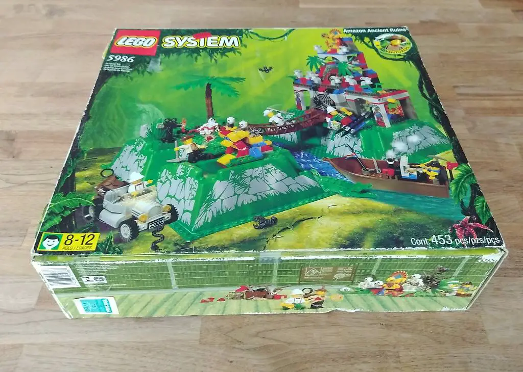 Lego Adventurers Jungle 5986 Amazon Ancient Ruins