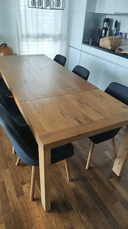 Esstisch Massivholz Eiche 180 (230) cm