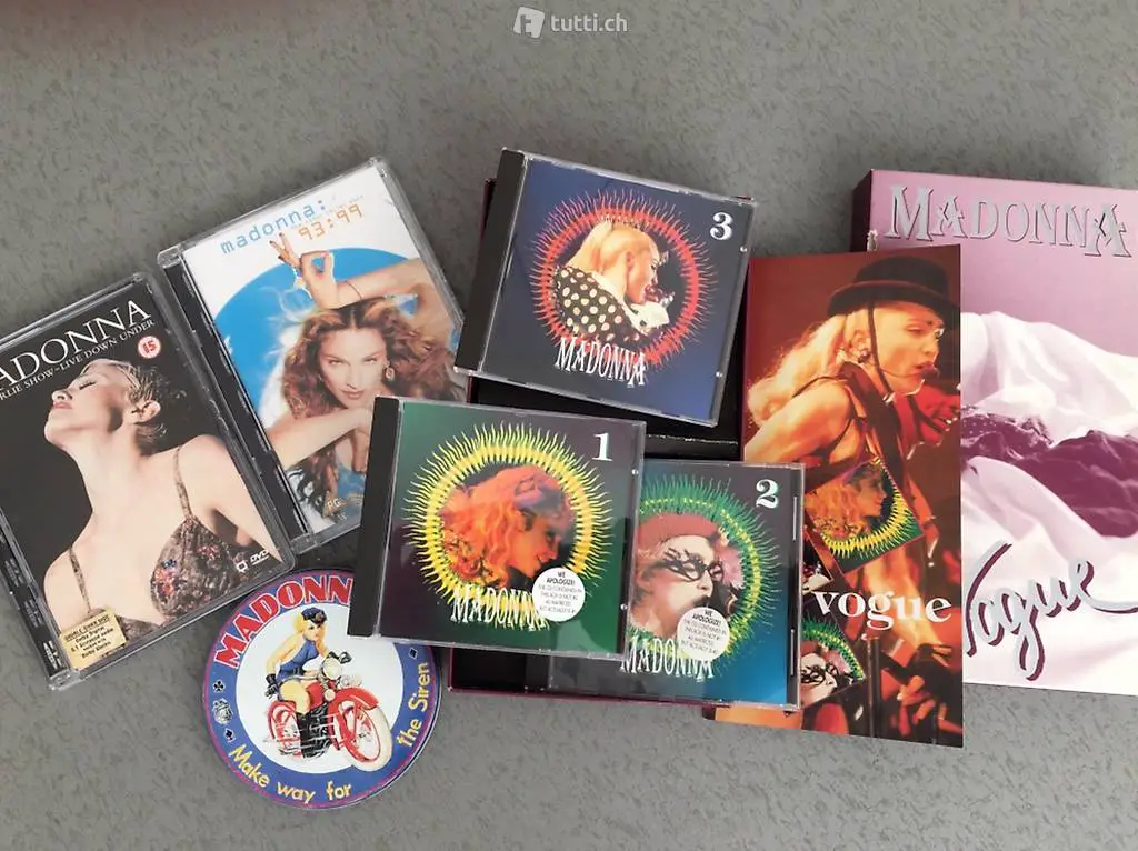 Madonna DVD/ CDs