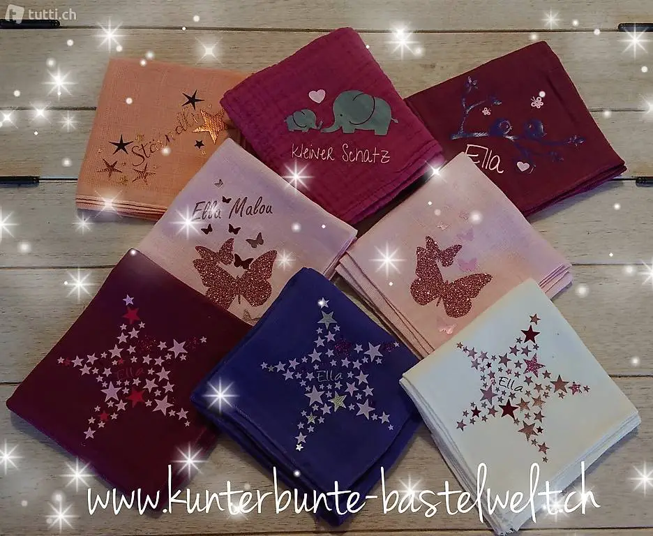 Nuscheli mit Wunschmotiv