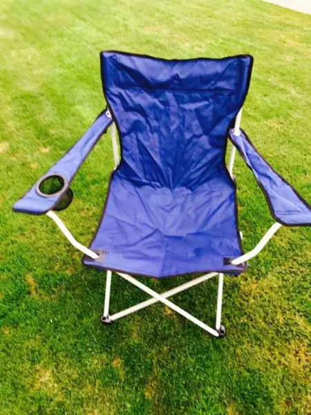 Faltstuhl Wellcraft blau