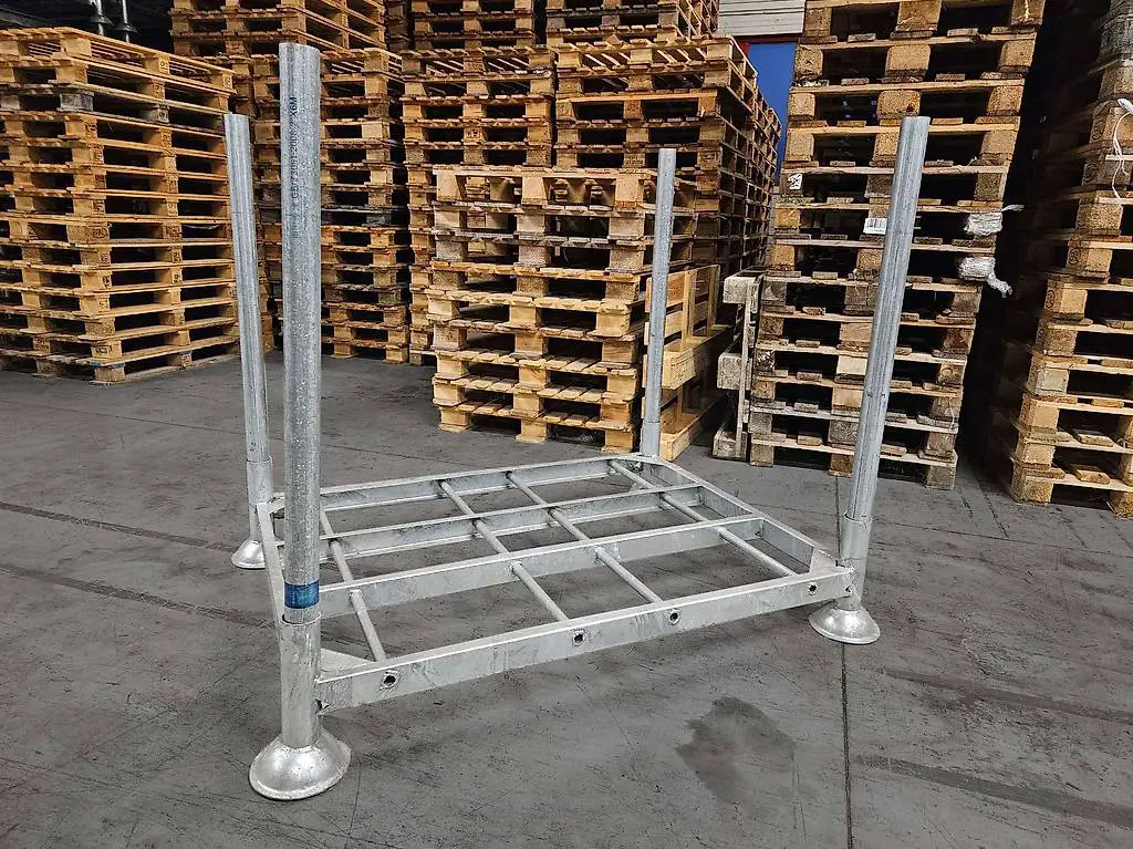 Stapelpalette Stapelgestell Transportgestell Stapelrunge