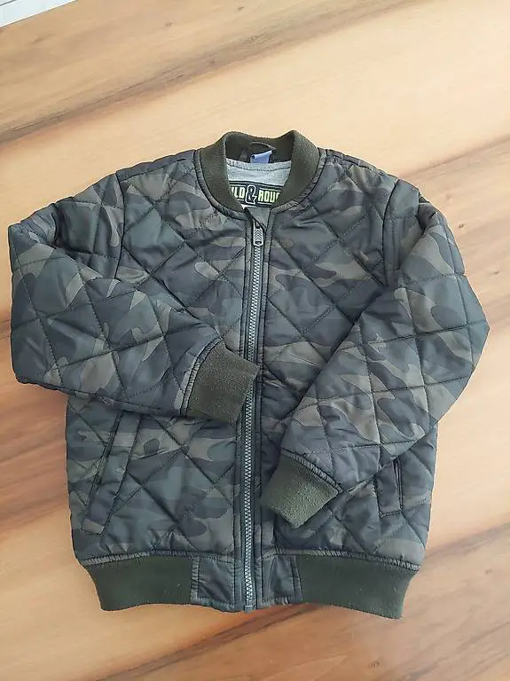 Steppjacke camouflage Gr 116