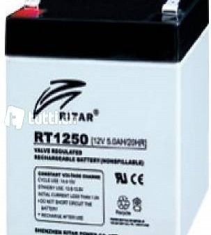  Wartungsfreie AGM Bleibatterie 12V 5.0Ah C20 Ritar RT1250