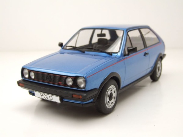 NEU: VW Polo II GT Coupé Phase I 1981-1990 blau met. /