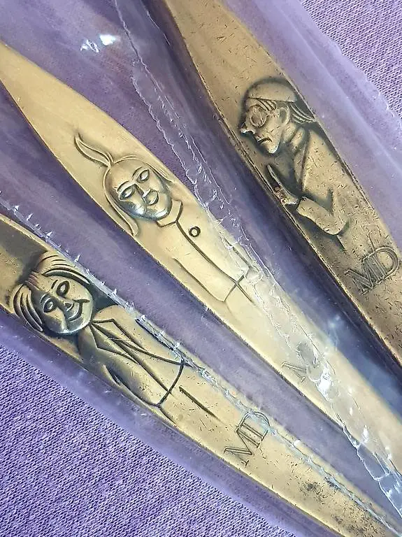 Max und Moritz WMF Besteck echt versilbert Taufgeschenk