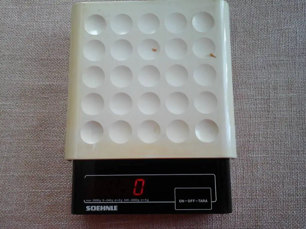 Söhnlein Küchenwaage / Tupperware Spaghetti Dose / Dose