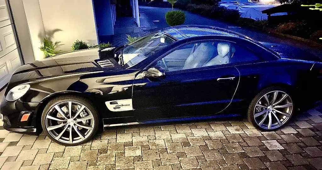 mercedes-benz sl-klasse r230 cabriolet sl 63 v8 amg