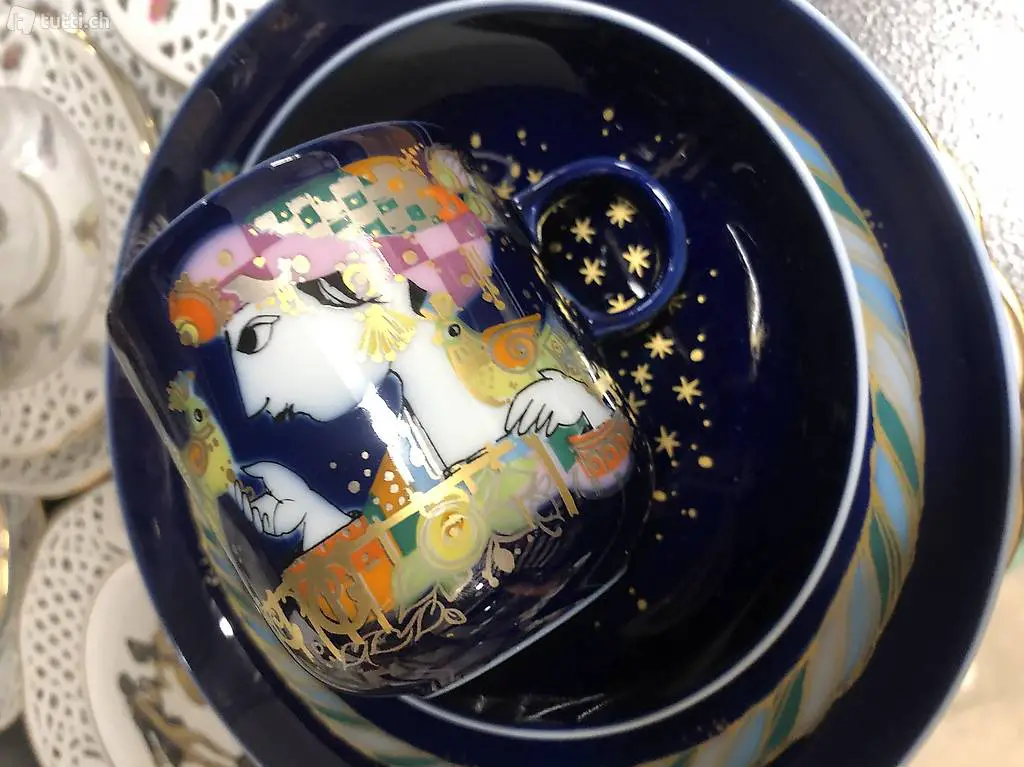 Rosenthal 1001 N Edel Vintage, Design Björn Wiinblad,6 Pers.