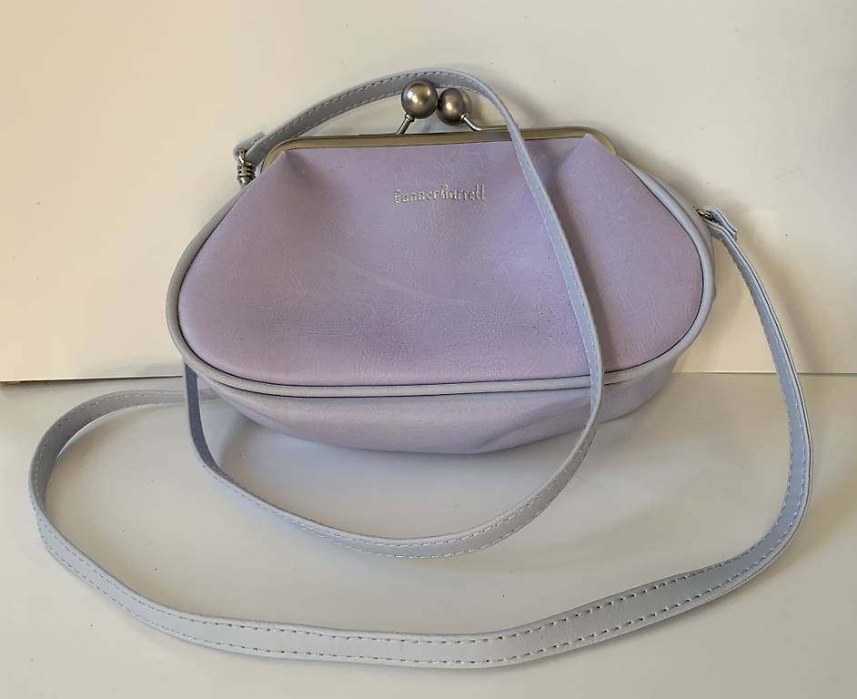 Mädchen Accessoire SCHÖNE TASCHE blasslila mit Tragriemen