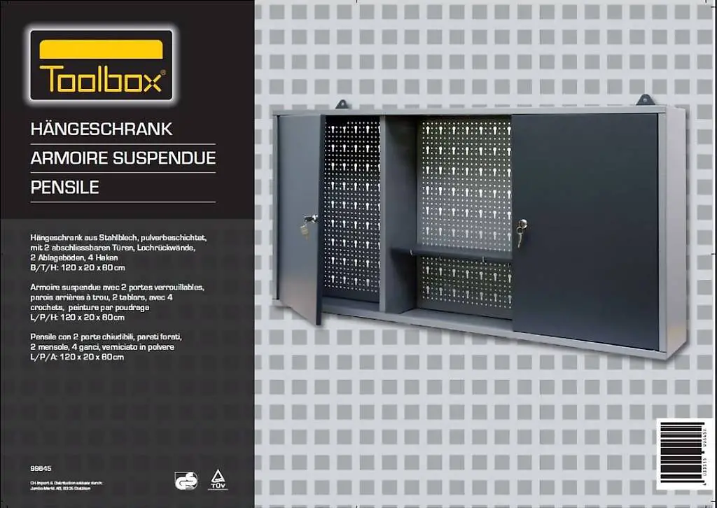 Hängeschrank Toolbox