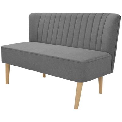  vidaXL Sofa Stoff 117x55,5x77 cm SKU:244070